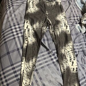 Stylish Black and White Leggings